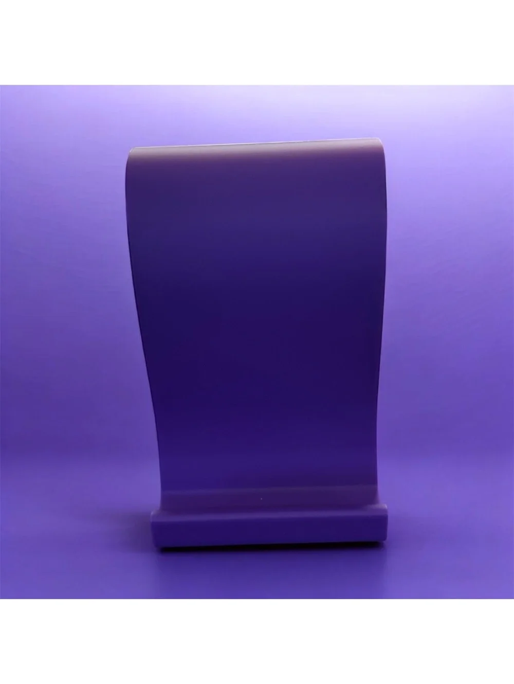 Modern Purple Abstract Sculpture Phone Holder 3d Printer